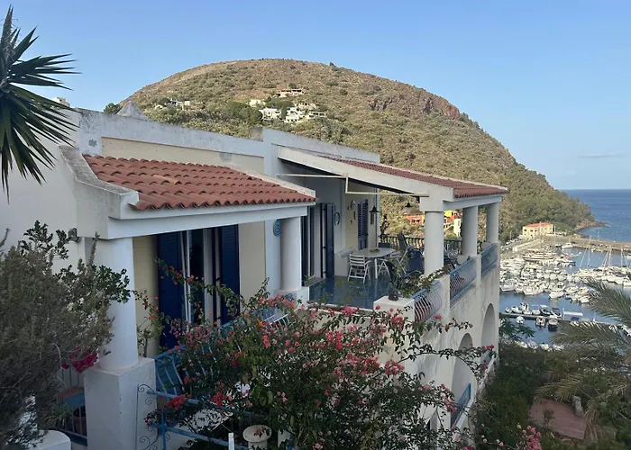 La Casa Del Capitano, L'uomo E Il Mare ... 빌라 리파리